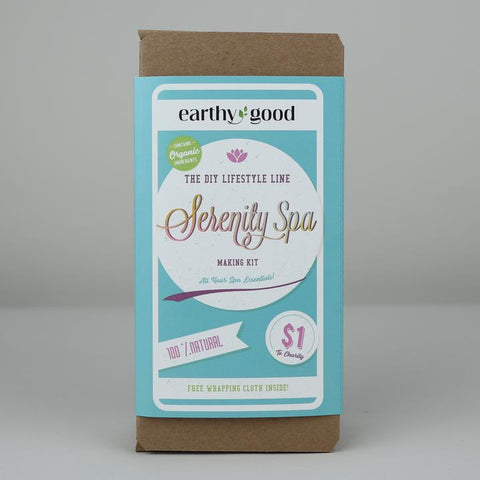 Earthy Good - DIY Serenity Spa Kit, sustainable gift idea, zero waste gift idea