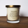 full moon crystal infused soy intention candle incantation