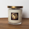  luxury libra zodiac crystal infused soy intention candle