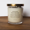 libra zodiac crystal infused soy intention candle incantation