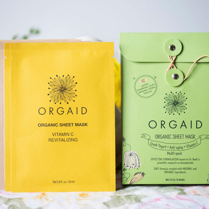 ORGAID Sheet Mask - Multi-Pack