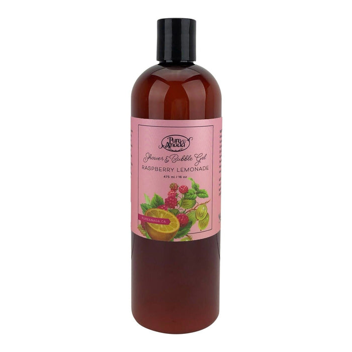 Pure Anada Shower & Bubble Gel - Raspberry Lemonade