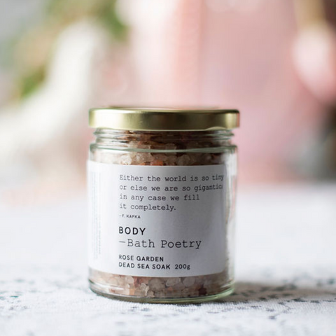 Bath Poetry - Dead Sea Soak - Rose Garden