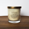 waxing moon crystal infused soy intention candle incantation