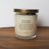 taurus zodiac crystal infused soy intention candle incantation
