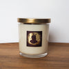 luxury virgo zodiac crystal infused soy intention candle