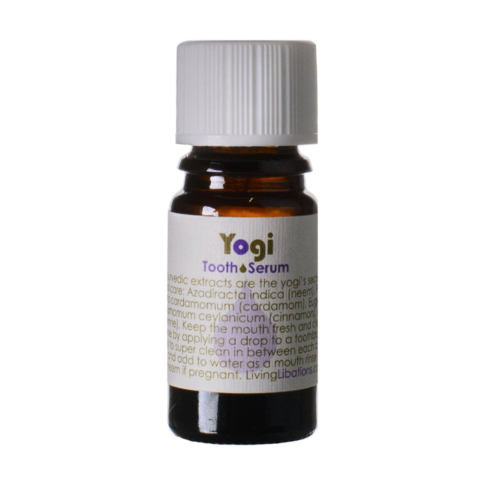 Living Libations Yogi Tooth Serum 5ml  - natural essential oil tooth care, natural dental care, cruelty free dental care, 